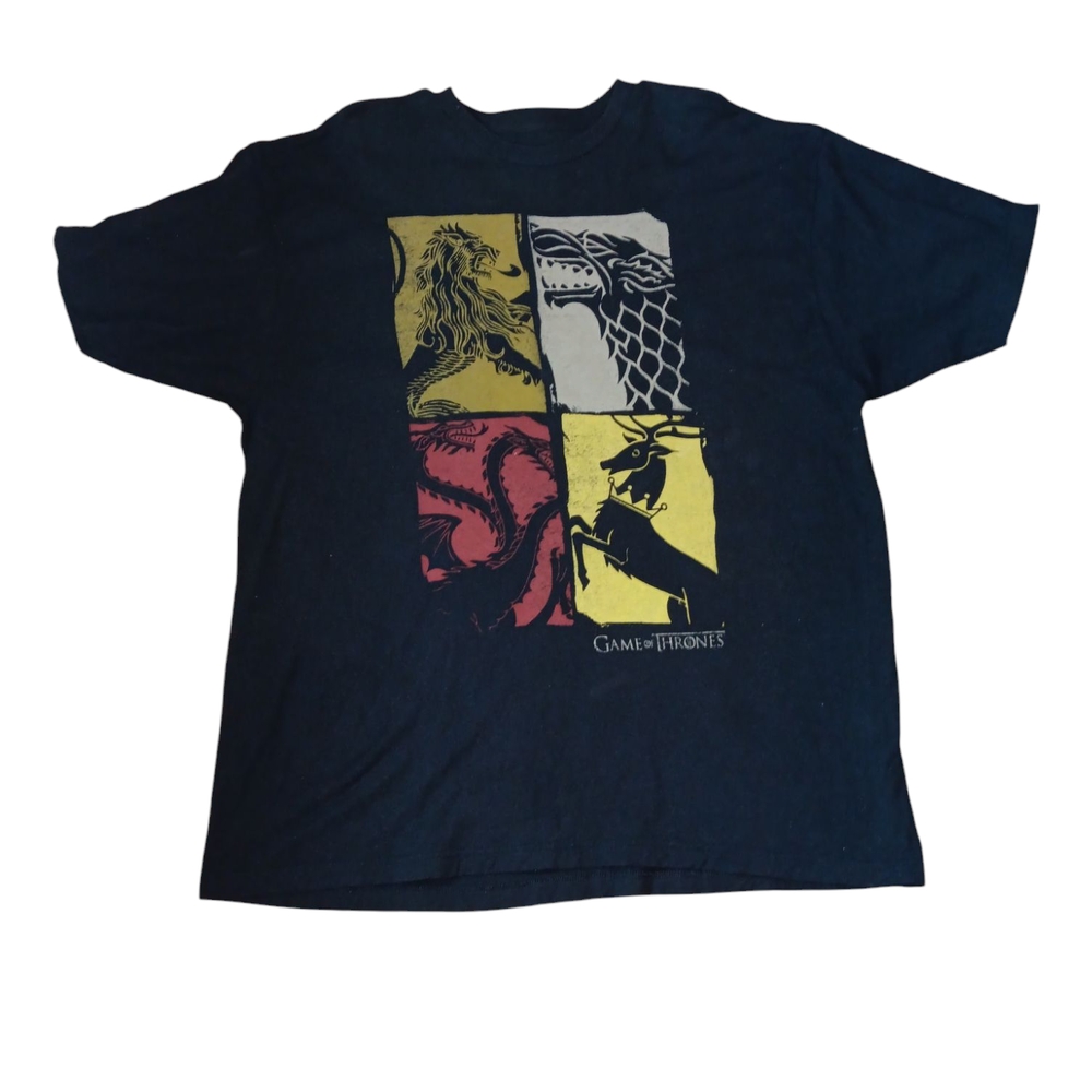 Game of Thrones Men's 3XL Graphic T-Shirt Short Sleeve 100% Cotton